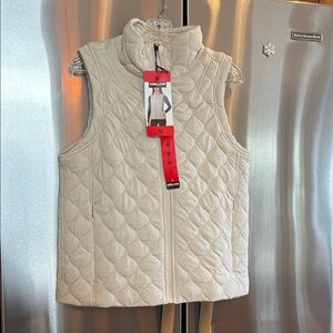 Kirkland Signature Women's Cream Quilted Vest